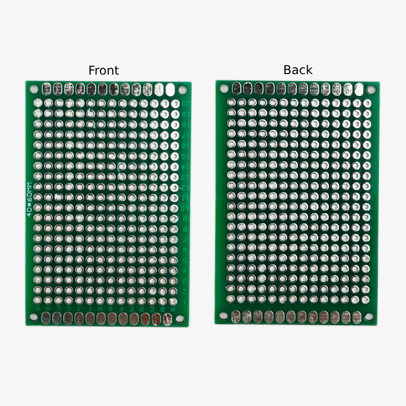 4 x 6 cm Double Sided Universal PCB Prototype Board - Image 3