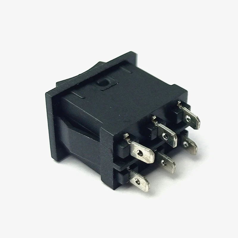 DPDT Center Off Rocker Switch - 6A 250V - Image 2