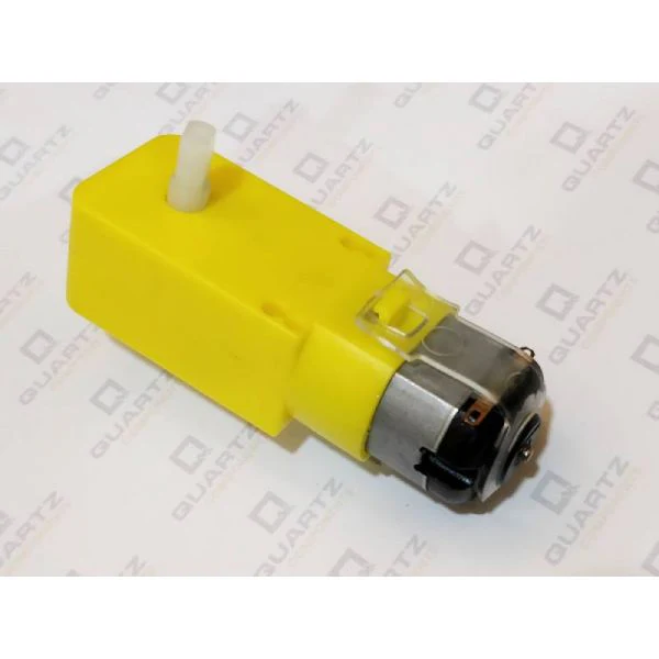 Dual Shaft DC Geared Motor 100 RPM (BO Motor) - Image 4