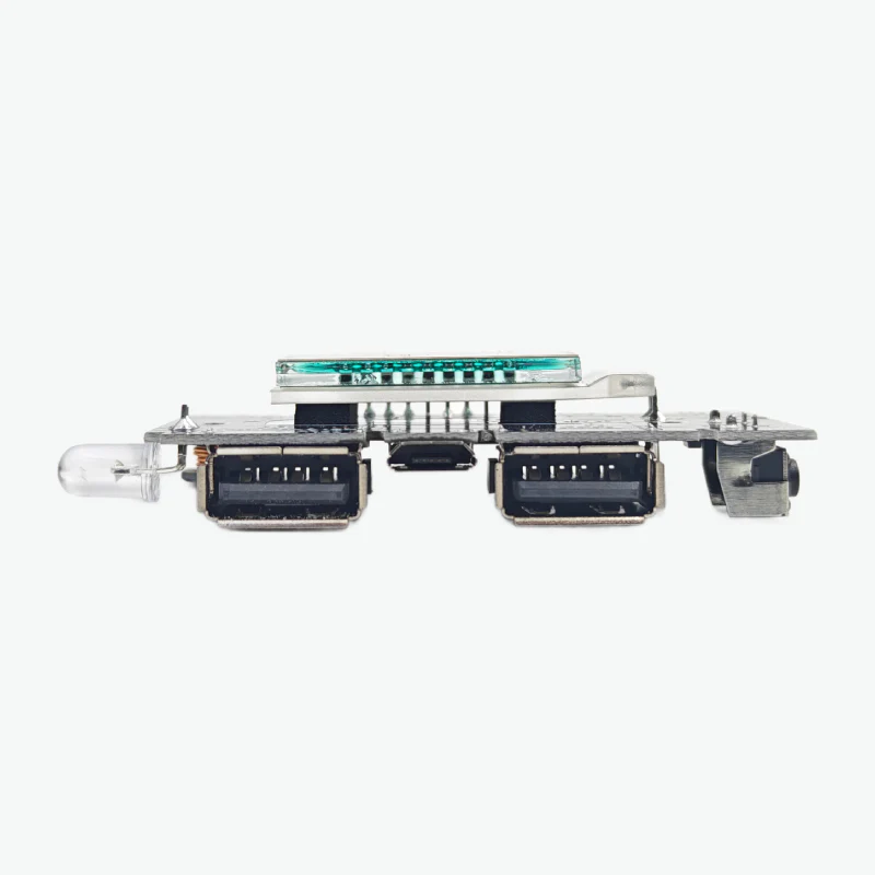Dual USB 5V 1A/2.1A Power Supply Module with LCD Display - Image 3