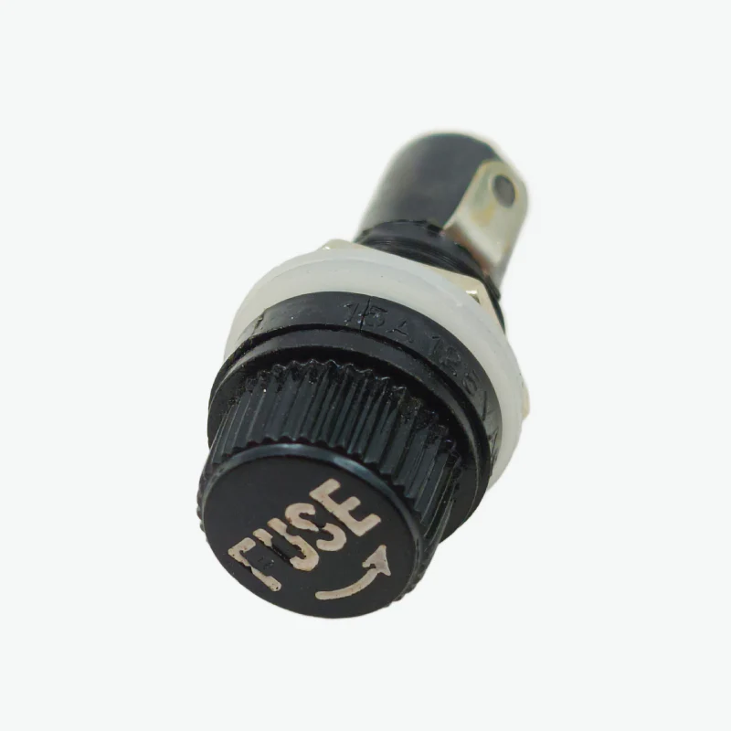 Screw-In Panel Mount Fuse Holder (5x20mm) - 10A 250V AC - Image 3