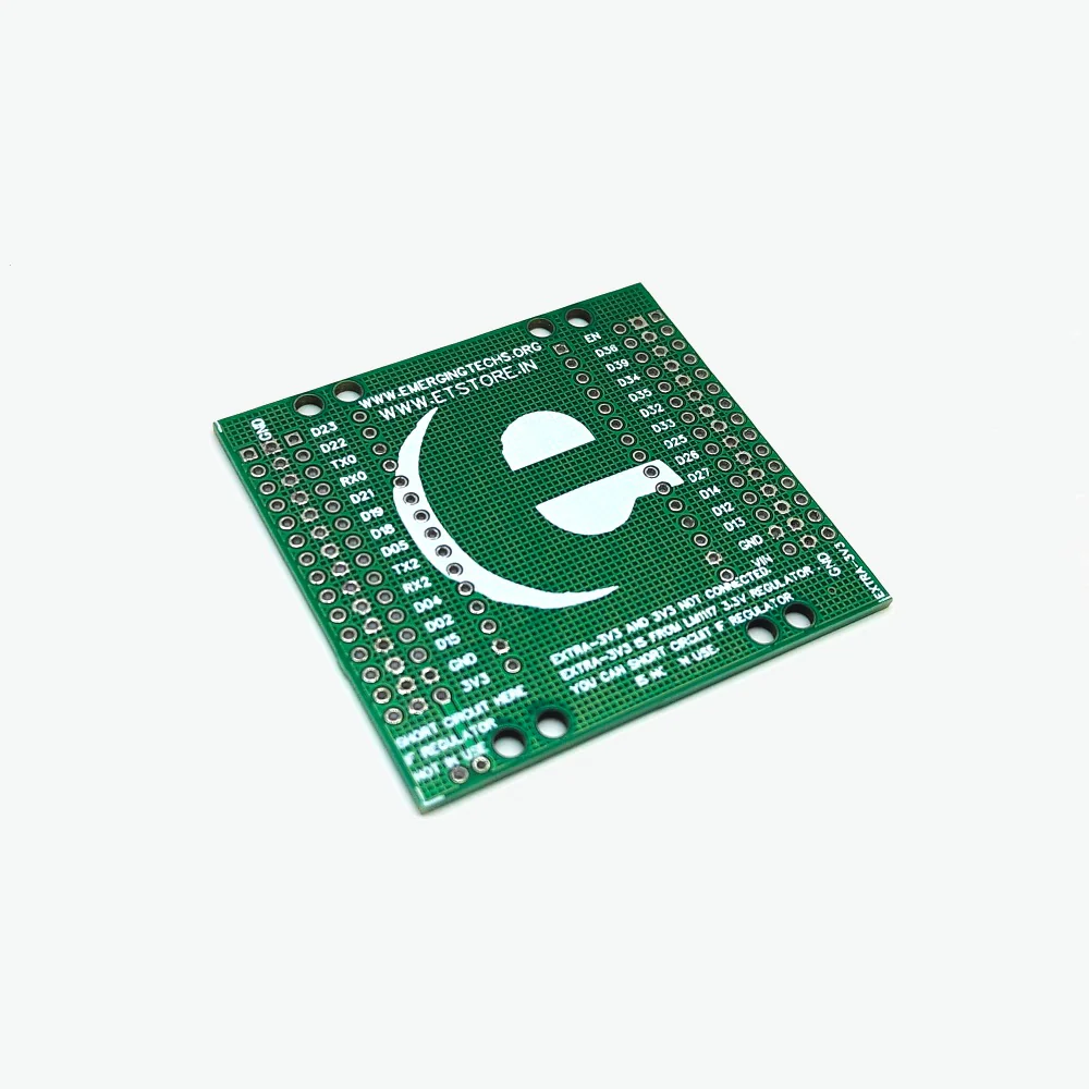 ESP-WROOM-32 ESP32 Breakout Board PCB - 55X52mm - Image 2