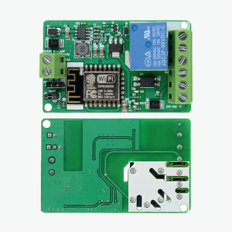 ESP8266-12E 10A 220V Network Relay WiFi Module - Image 2