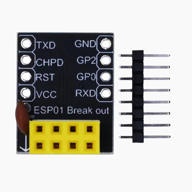 ESP8266 ESP-01/01S Breakout Board Breadboard Adapter - Image 2