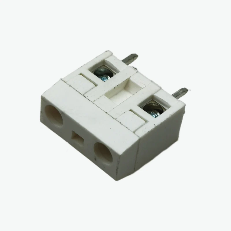 2 Terminal 4 Pin PCB Mount Terminal Block Connector (Screw Type) - 10.16mm Pitch
