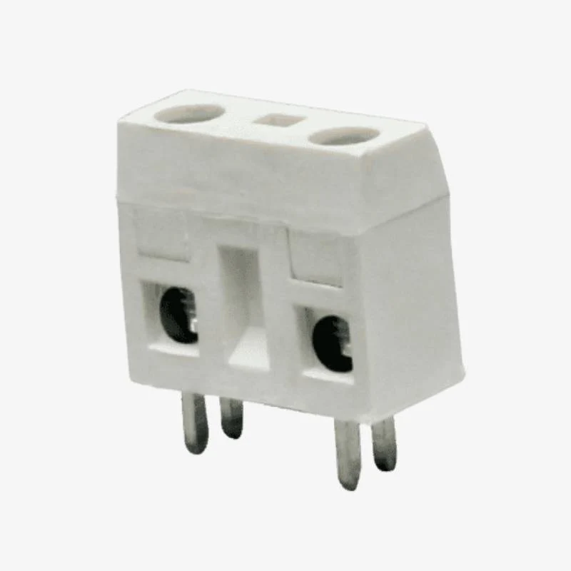 2 Terminal 4 Pin PCB Mount Terminal Block Connector (Screw Type) - 10.16mm Pitch - Image 4