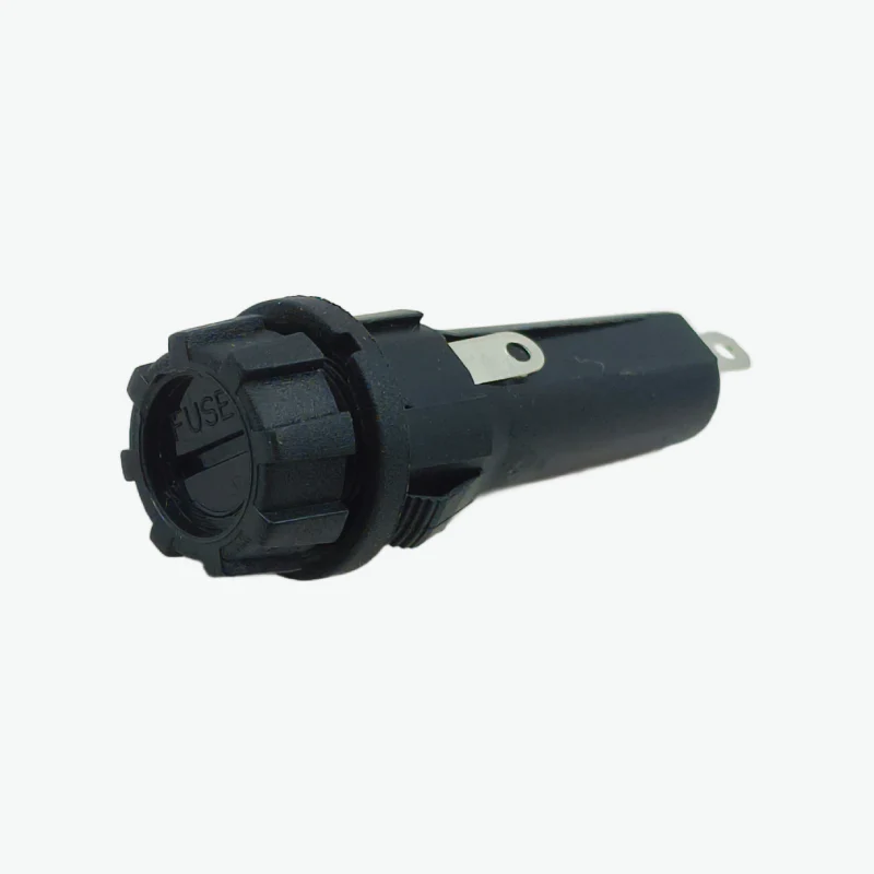 Snap-In Panel Mount Fuse Holder (6.3×32mm) - 10A 250V AC