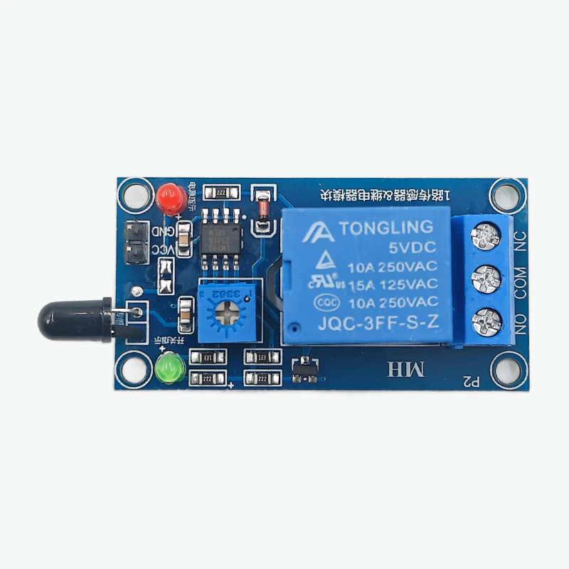 5V DC Flame Detection Sensor Relay Switch Module - Image 2