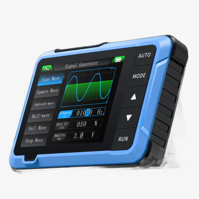 FNIRSI DSO-510 10MHz 48MS/s Mini Handheld Digital Oscilloscope Signal Generator - Image 3