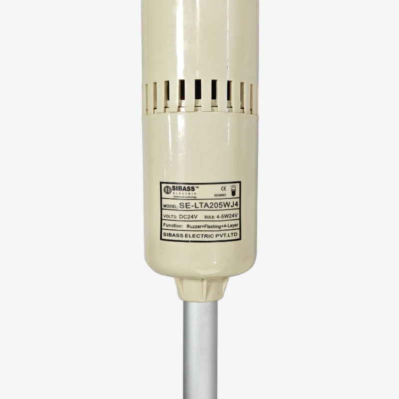 Signal Tower Light with Buzzer 4 Tier - Red, Yellow, Green and Blue LED, 24V/220V AC/DC - Image 5
