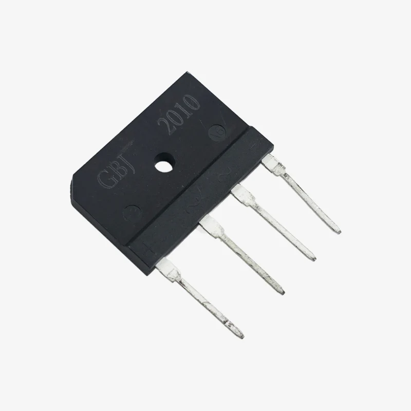 GBJ2010 20A 1000V Single Phase Bridge Rectifier Module - Inline 4-Pin Package - Image 2