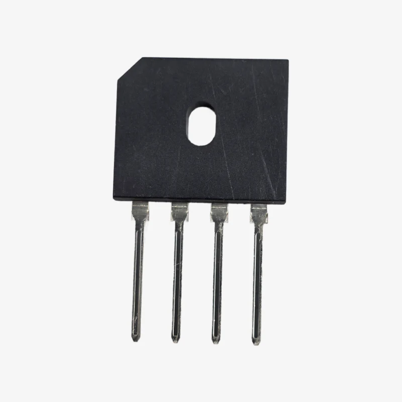 GBU410 4A 1000V Single Phase Bridge Rectifier Module - Inline 4-Pin Package - Image 3