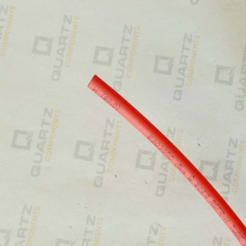 Heat Shrink Sleeve Tube - 2mm Diameter - Red - 1 meter - Image 3