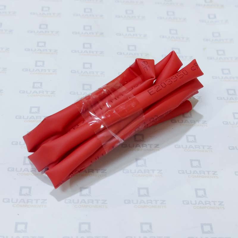 Heat Shrink Sleeve Tube - 4mm Diameter - Red - 1 meter - Image 2