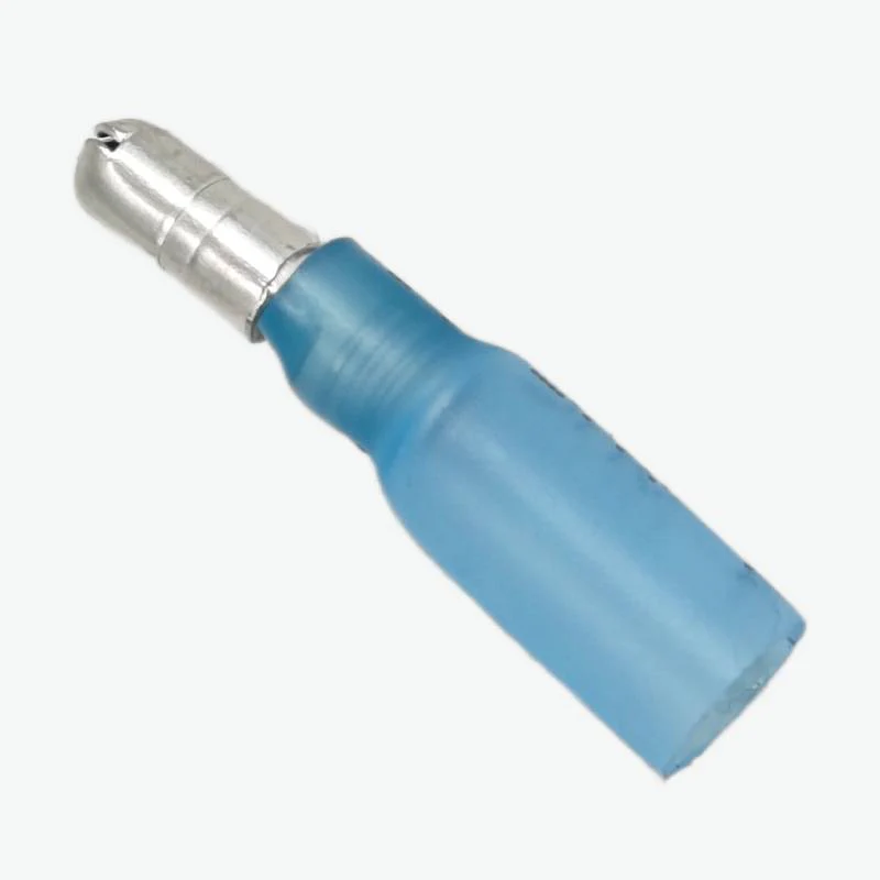 HMPD2-156 Bullet Male Insulated Wire Crimp Connector 1.5-2.5 sqmm (16-14 AWG) - Blue - Image 2
