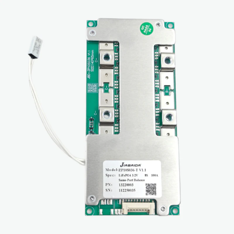 Jiabaida (JBD) LiFePo4 8S 25.6V 100A Battery Management System - BMS Protection Board