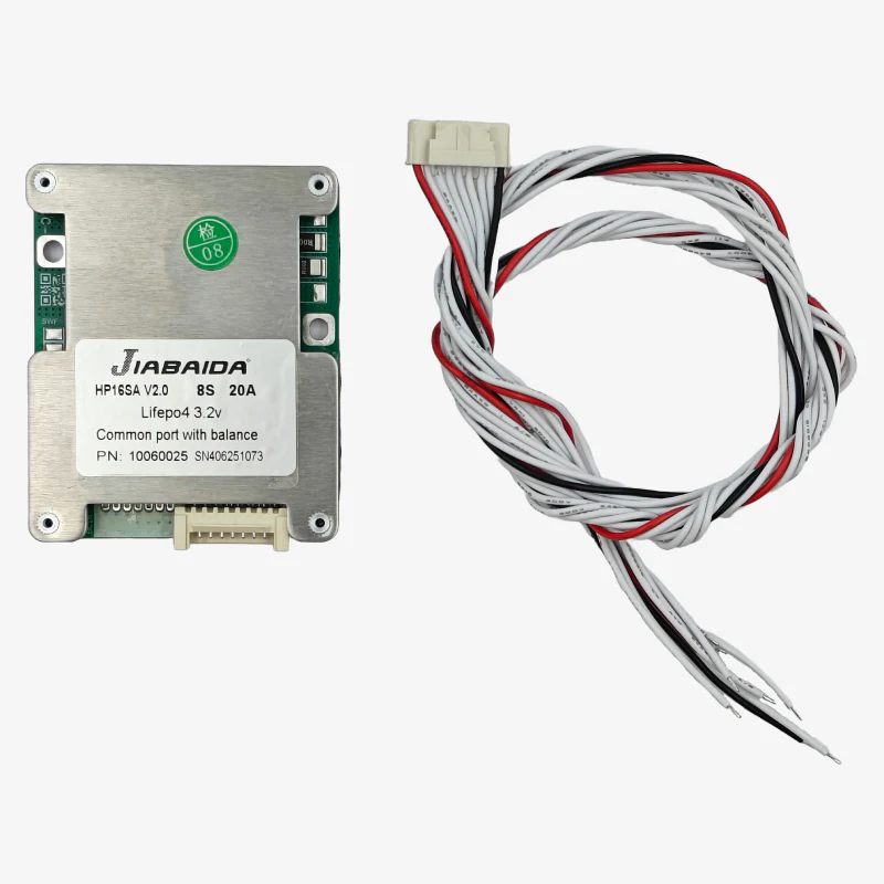 Jiabaida (JBD) LiFePo4 8S 25.6V 20A Battery Management System - BMS Protection Board - Image 2
