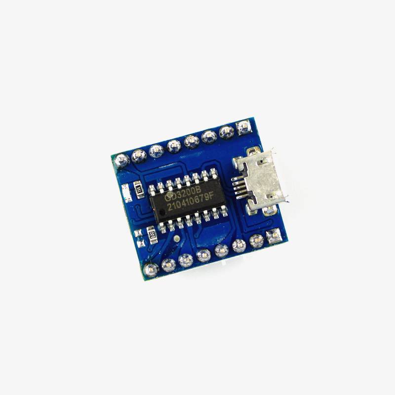 JQ6500 Voice Sound Module 16Mbit Music MP3 Play MCU Serial Control Module