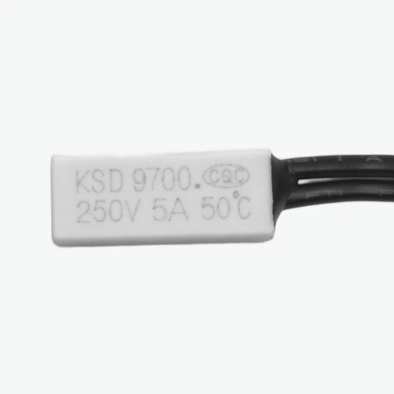 KSD9700 NC Thermal Switch – 50°C, 250V 5A Ceramic Thermostat - Image 3