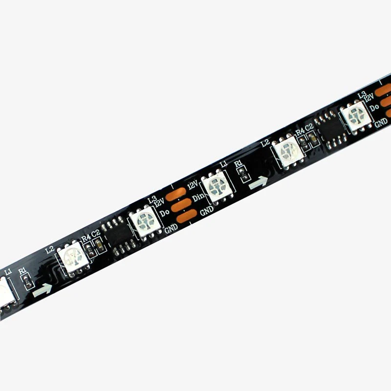 WS2811 Neopixel LED Strip 60LED/MTR - 12V Addressable LED Strip (5 Meter Pack) - Image 2