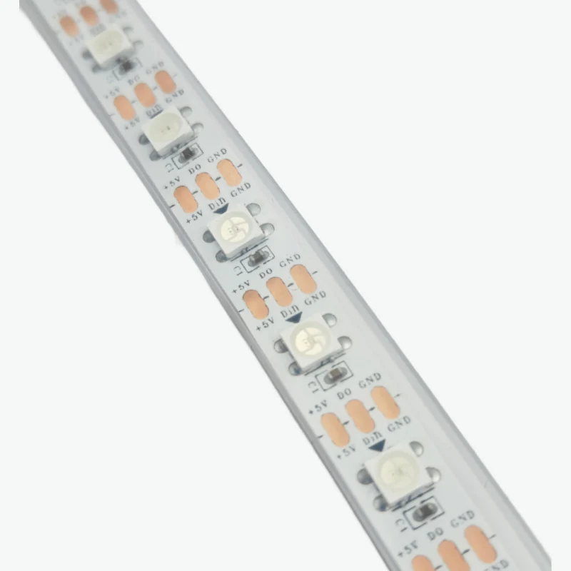 WS2812B Waterproof Neopixel LED Strip 60LED/MTR - 5V IP67 Addressable LED Strip (5 Meter Pack) - Image 2