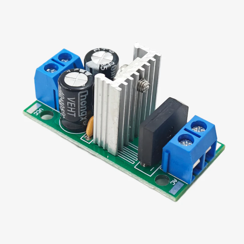 LM7812 12V DC/AC Three Terminal Voltage Regulator Module - Image 3