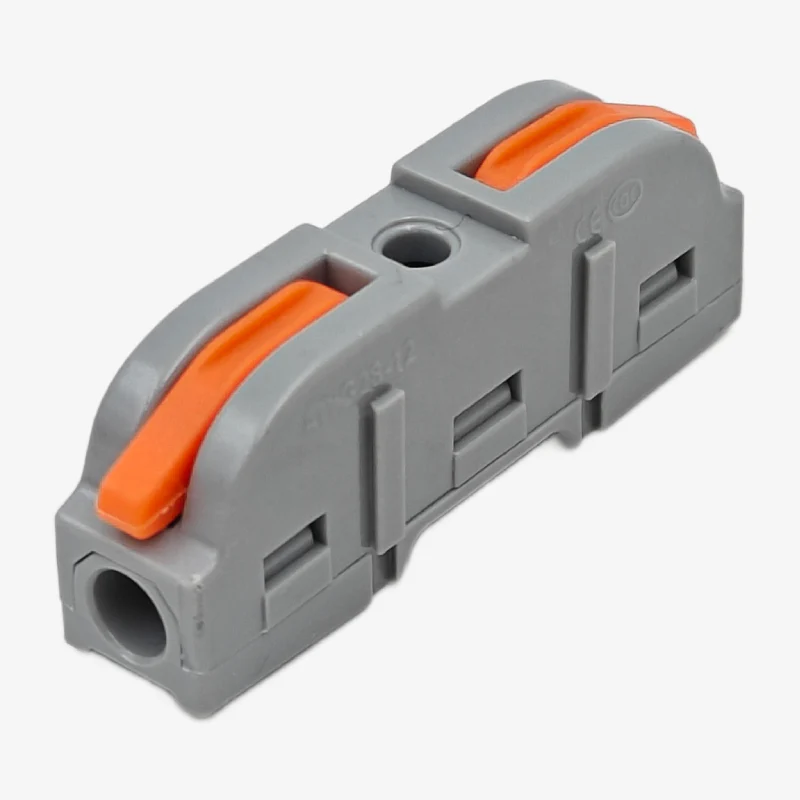 LT-211 (SPL-1) 0.08–2.5mm Single Pole Wire Connector Terminal Block with Spring Lock Lever for Cable Connection - Image 2