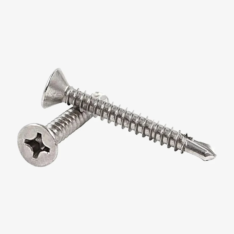M3.9 X 32mm Stainless Steel CSK Self-Drilling Screw (Pack of 10)