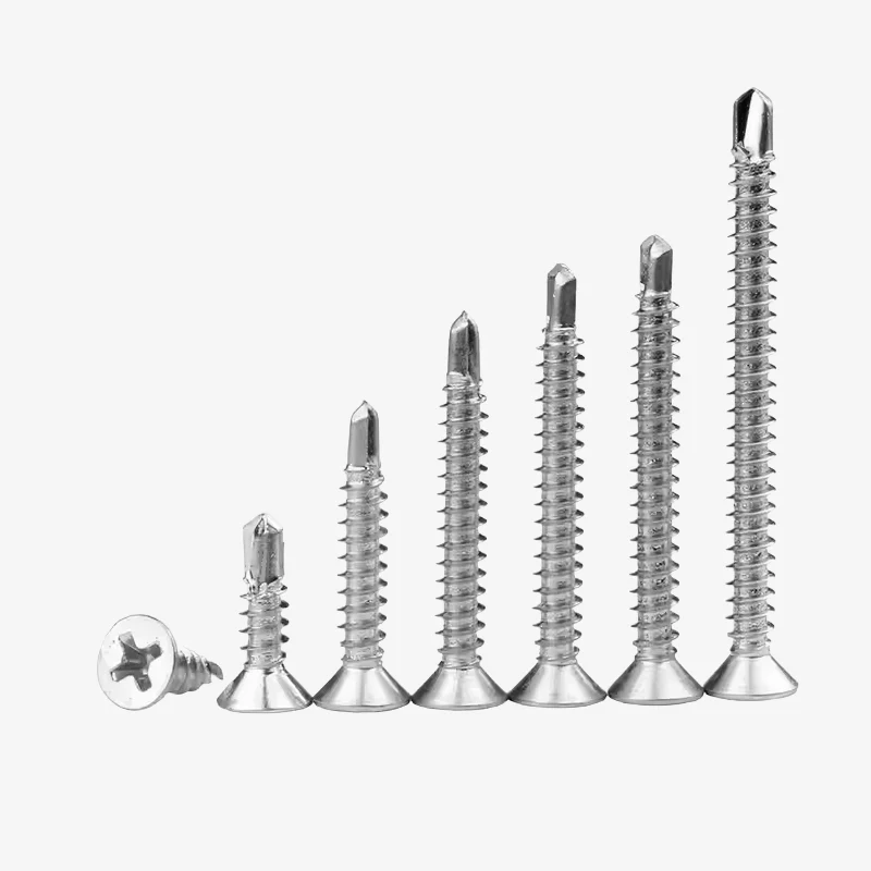 M3.9 X 13mm Stainless Steel CSK Self-Drilling Screw(Pack of 10) - Image 3