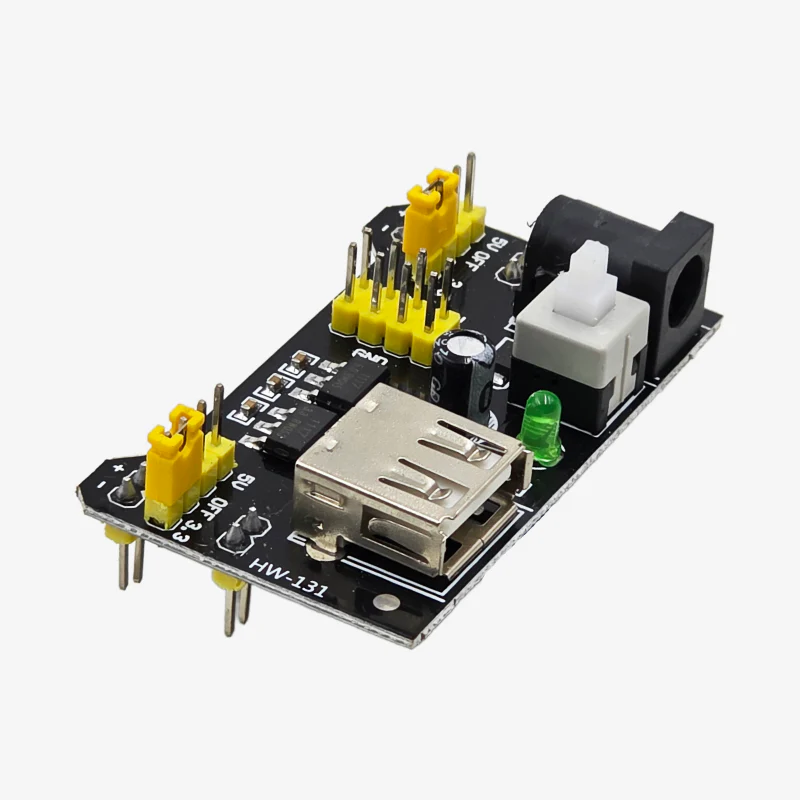 MB102 Breadboard Power Supply Module with 3.3V and 5V Output - Image 4