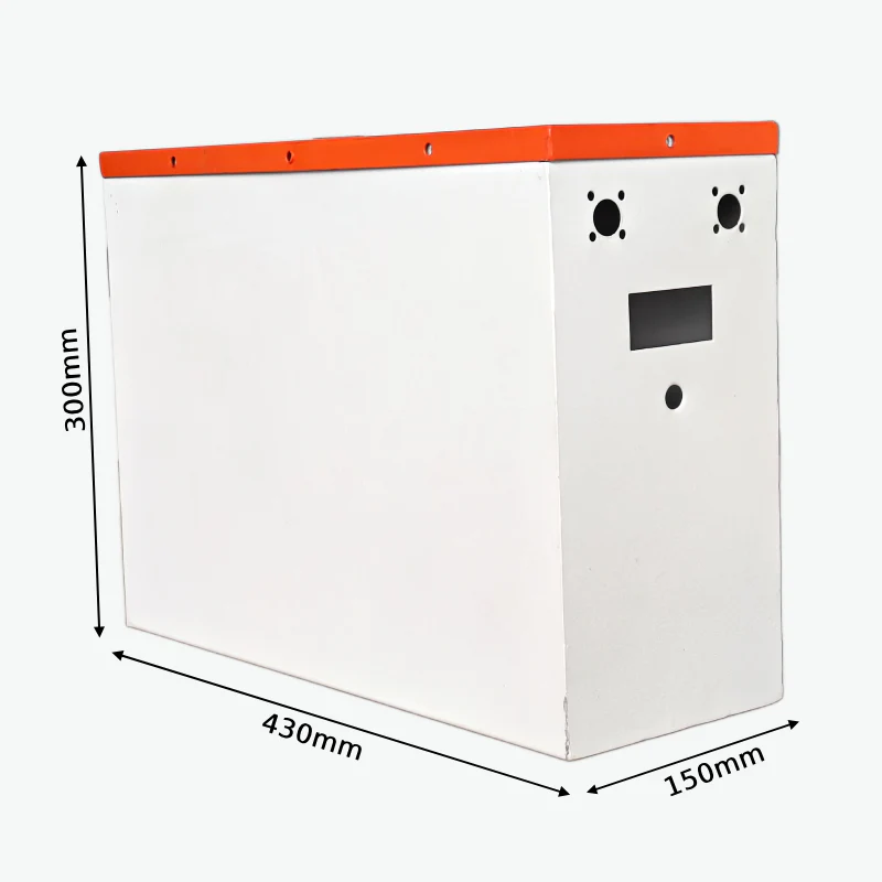 24V Metal Sheet Box For Lithium Battery Pack - (430x155x305mm) - Image 2