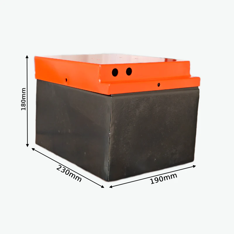 48V Metal Sheet Box For Scooty Battery Pack - (230x190x180mm) - Image 2