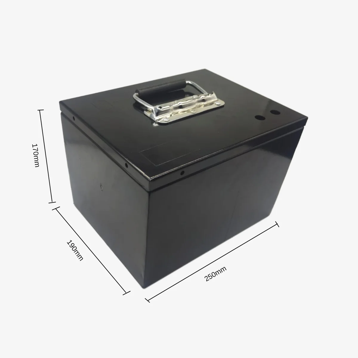 Metal Battery Box For Lithium Battery Pack - (250x190x170mm) - Image 4