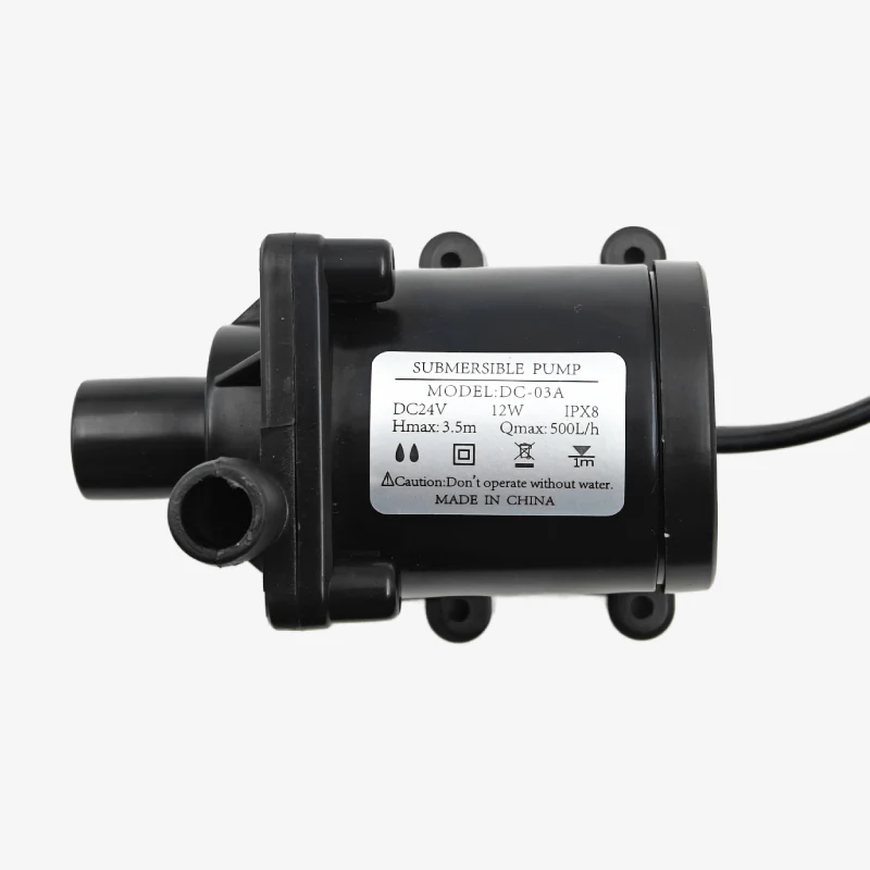 Mini 24V DC 12W Brushless Submersible Solar Water Pump Motor - Image 2