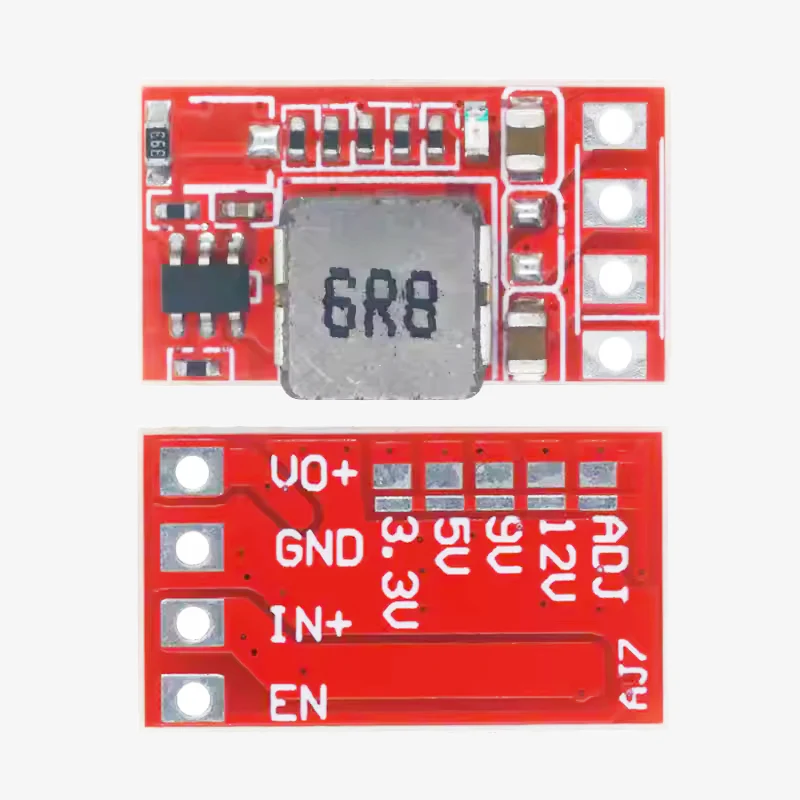 Mini Adjustable 1.3A DC-DC Buck Converter Module – 12V / 9V / 5V / 3.3V Output - Image 4