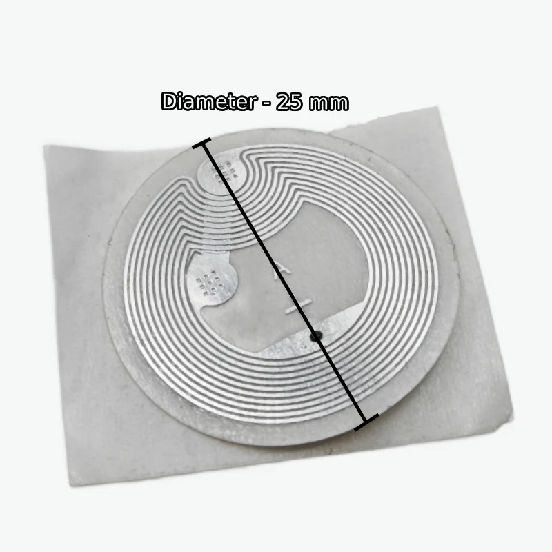 NTAG213 13.56 MHz 144 Bytes NFC Tag Sticker - Image 3