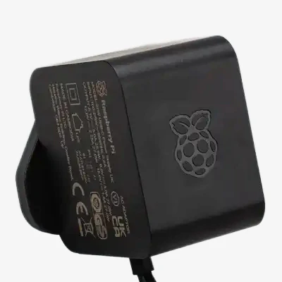 Official 27W USB-C PD Power Supply for Raspberry Pi 5 - Black
