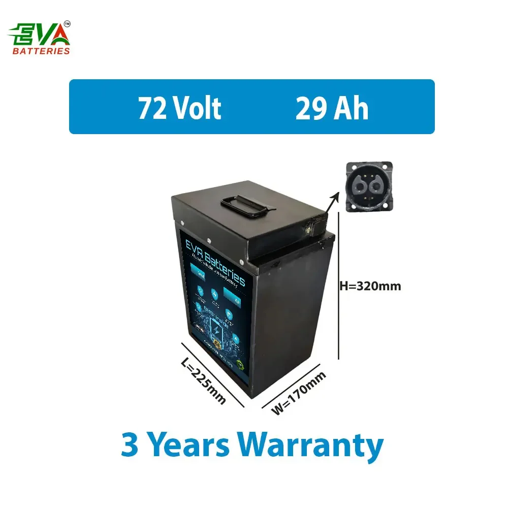 72V 29Ah Lithium-Ion Battery for Electric Scooter - Image 7