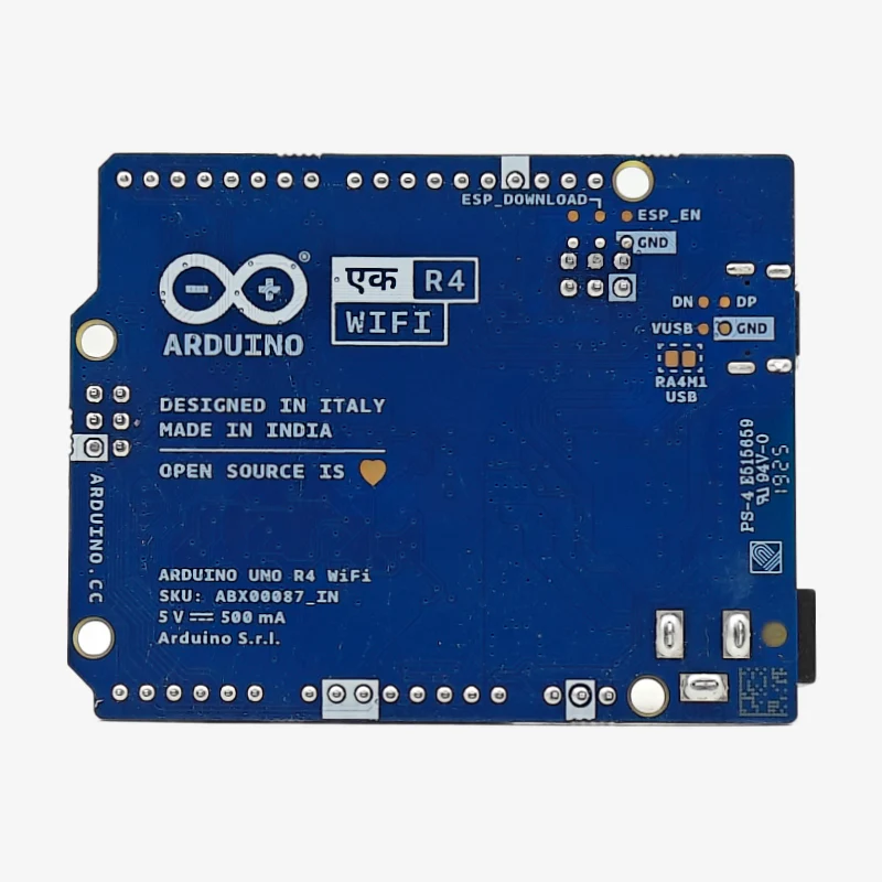Original Arduino UNO EK (एक) R4 WiFi - Made in India - Image 4