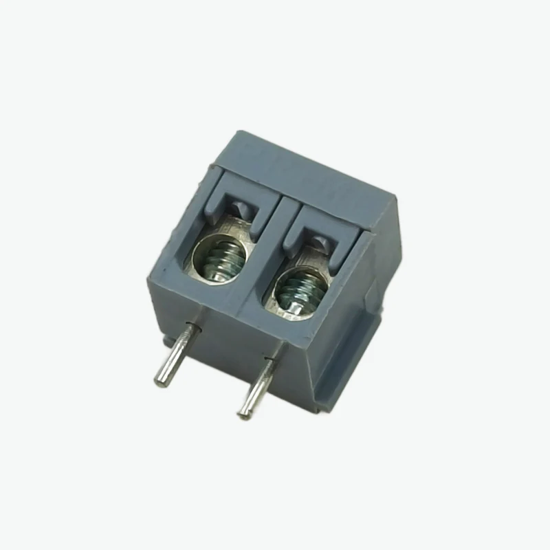 2 Pin PCB Mount Terminal Block Connector - 5mm Pitch - Image 2