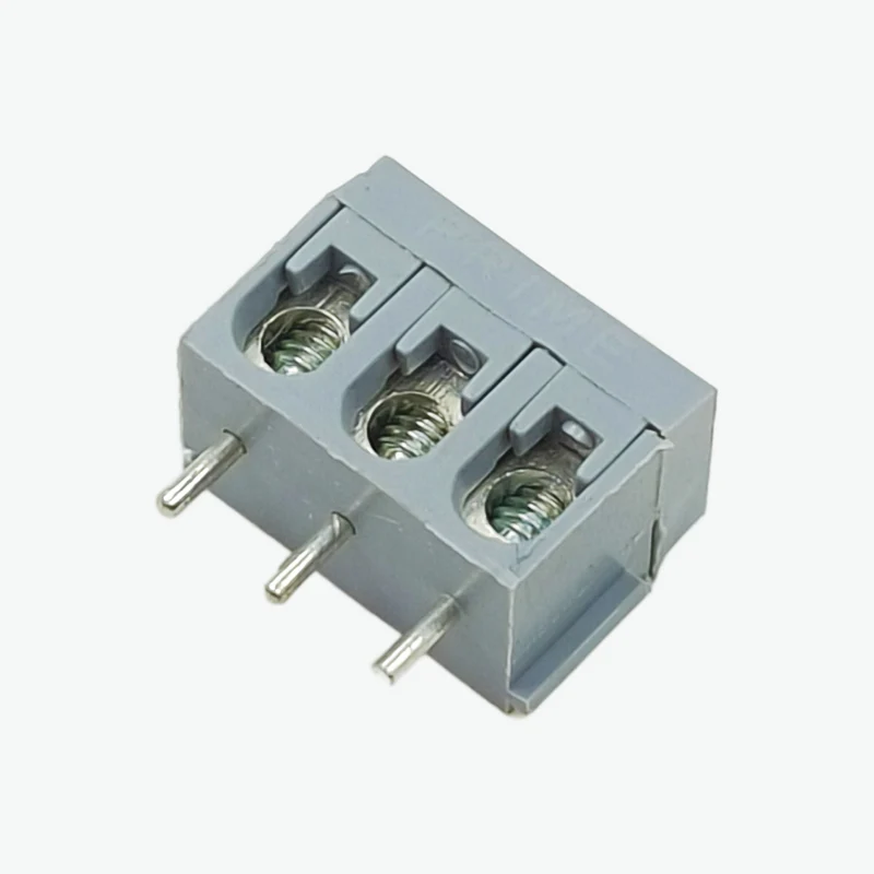 3 Pin PCB Mount Terminal Block Connector - 5mm Pitch - Image 3