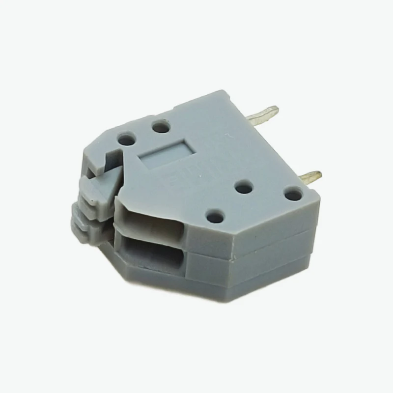 2 Way Push Type PCB Connector Terminal Block - 2.54mm Pitch