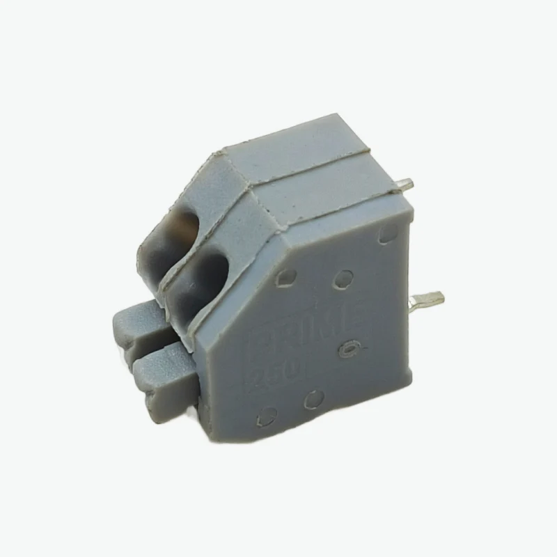 2 Pin Push Type Terminal Block Connector - 6A 250V AC (3.5mm × 5mm Pitch) - Image 2