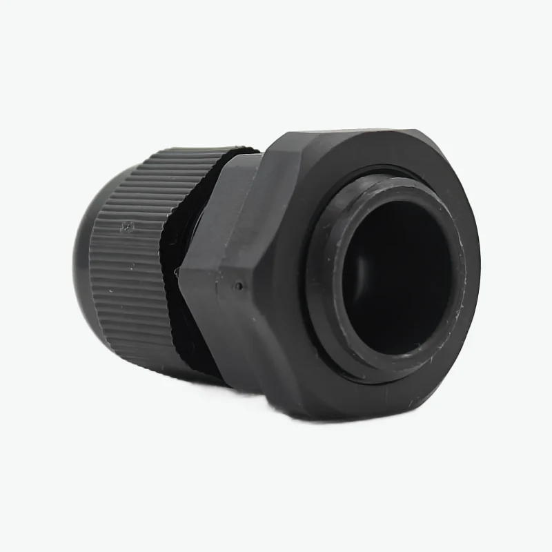 PG9 Cable Gland Connector (DIA-15mm)- Plastic Nylon Waterproof IP68 Wire Enclosures-Black - Image 3