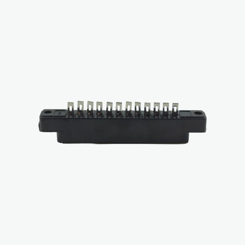 12 Contact Card Edge Connector (Black) - 3.96mm Pitch 5A 600V AC - Image 3