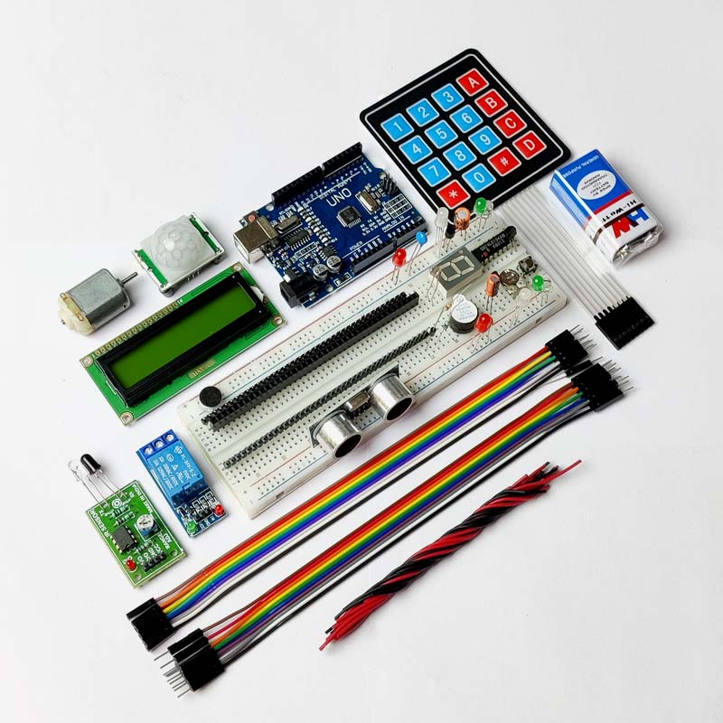 Professional Starter Kit with Uno, Sensors and Modules with Code and Schematics Based on Arduino - Image 3