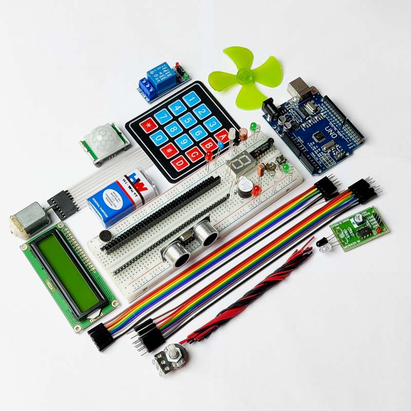 Professional Starter Kit with Uno, Sensors and Modules with Code and Schematics Based on Arduino - Image 4