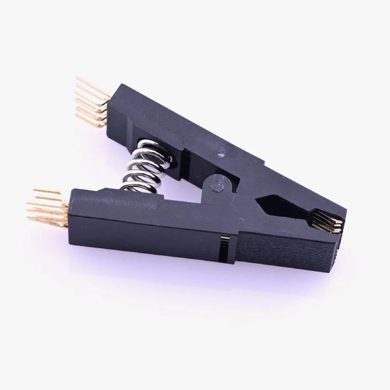 SPI BIOS Flash Program Clip - SOP16 to DIP8 Programmer Testing Clip