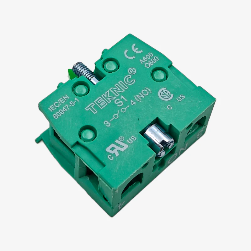 Ceyone ZB2-BE101 Green Push Button Contact Element For Elevator 22.5mm GREEN (NO)