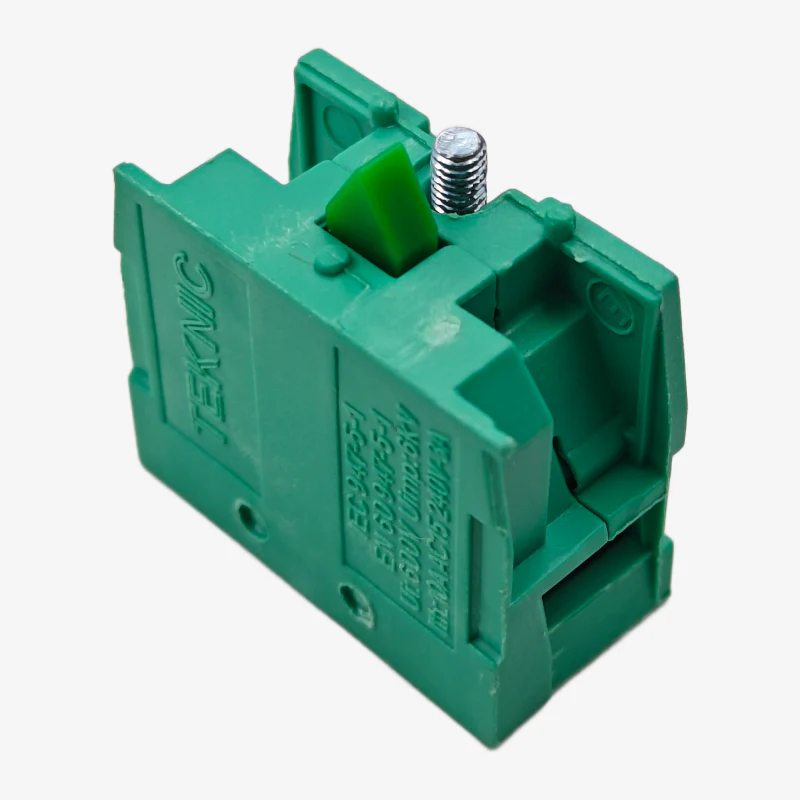 Ceyone ZB2-BE101 Green Push Button Contact Element For Elevator 22.5mm GREEN (NO) - Image 4